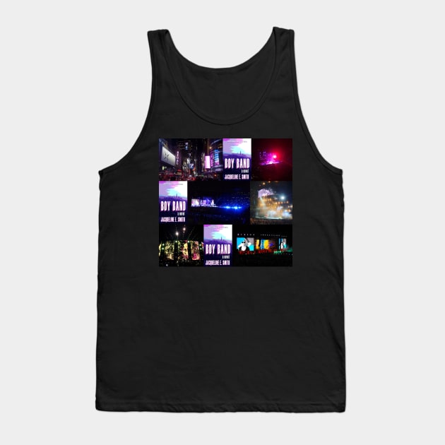 Boy Band Collage Tank Top by Jacquelie